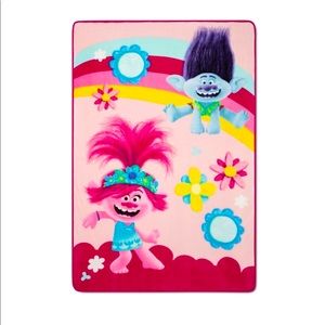 NWT Trolls plush blanket+Kids Throw blanket+Nap Blanket+Troll Girls+Hot …